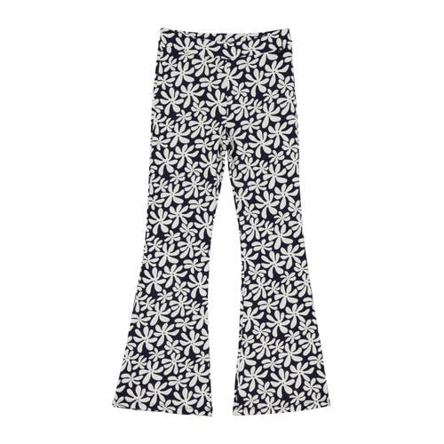 WE Fashion flared broek marine afbeelding