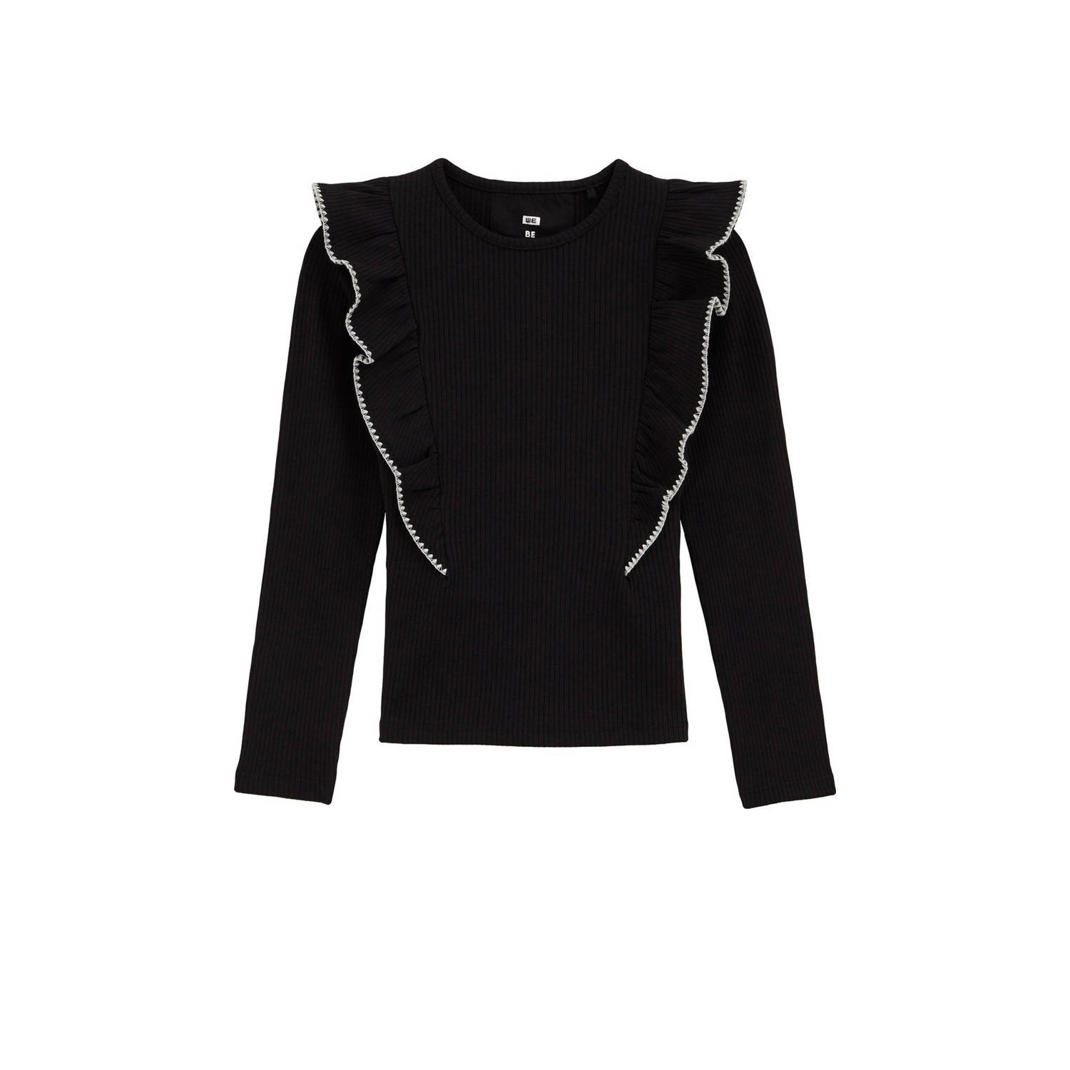 WE Fashion longsleeve zwart