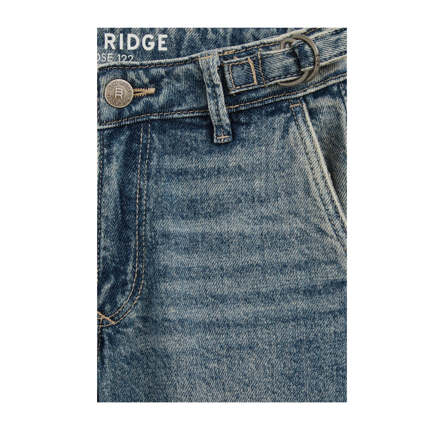 WE Fashion loose fit jeans medium blue denim