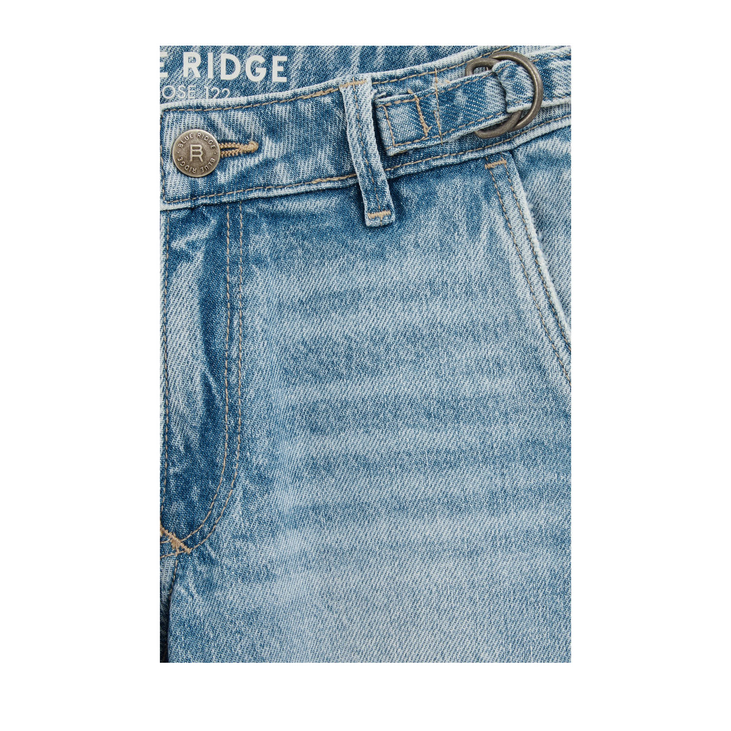WE Fashion loose fit jeans light blue denim
