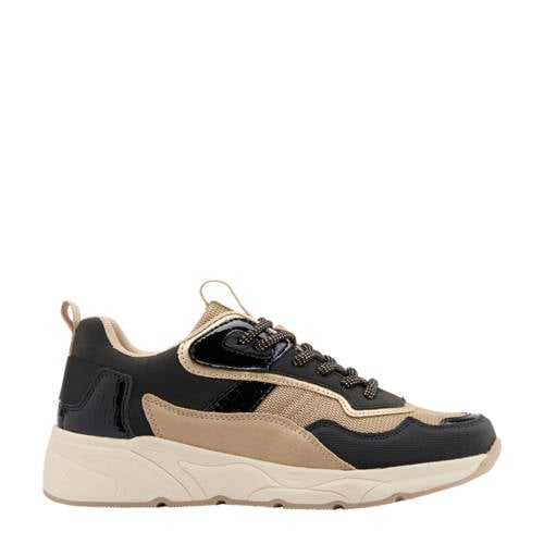 Graceland chunky sneakers zwart/beige afbeelding