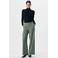 OBJECT OBJLISA wide leg regular waist pantalon lichtgroen