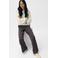 OBJECT OBJLISA wide leg regular waist pantalon donkerbruin