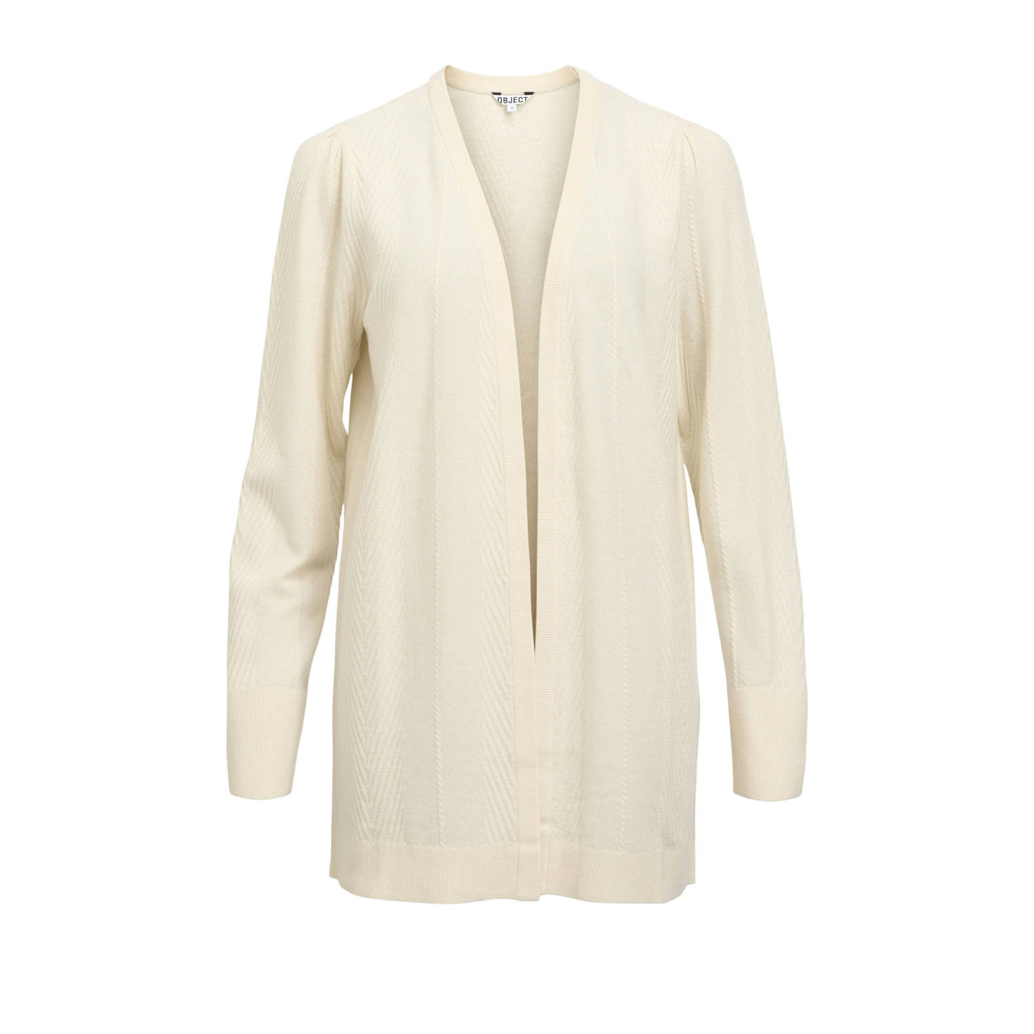 OBJECT lang vest ecru