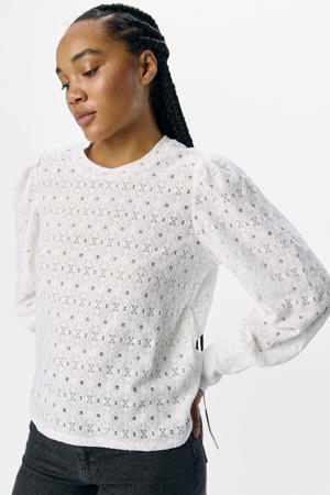 top wit broderie