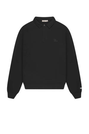 relaxed polo zwart