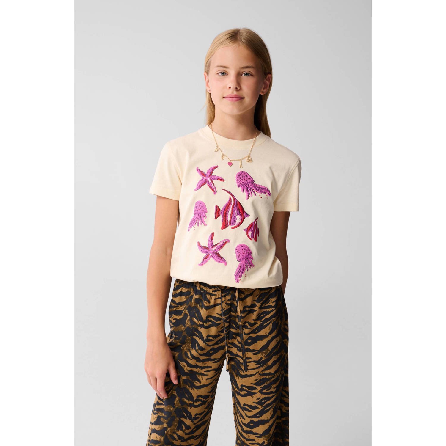 Shoeby T-shirt beige