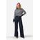 IBANA high waist wide leg jeans dark blue denim