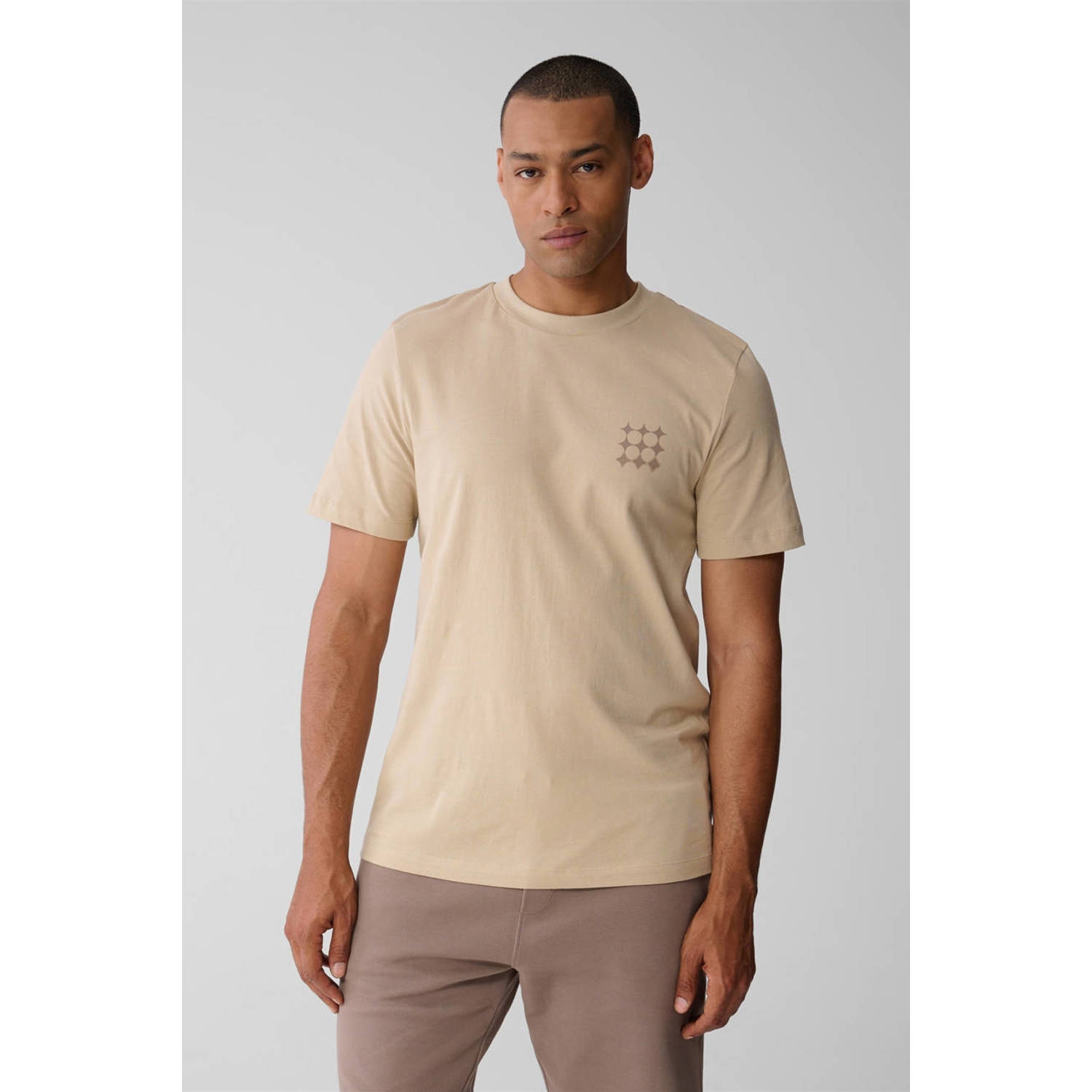 Shoeby regular T-shirt beige