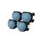 Scoot & Ride beschermersset (S) - Blauw