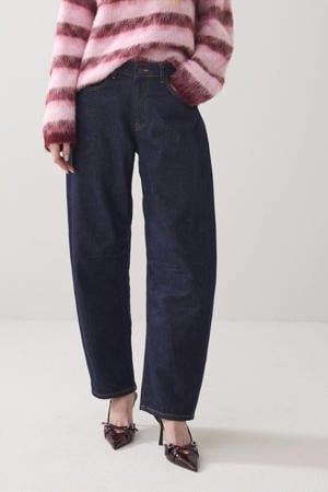 barrel jeans dark blue denim