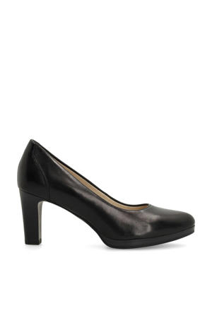 leren pumps zwart