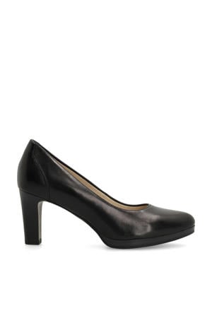 leren pumps zwart