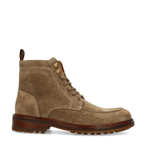 suède veterboots taupe