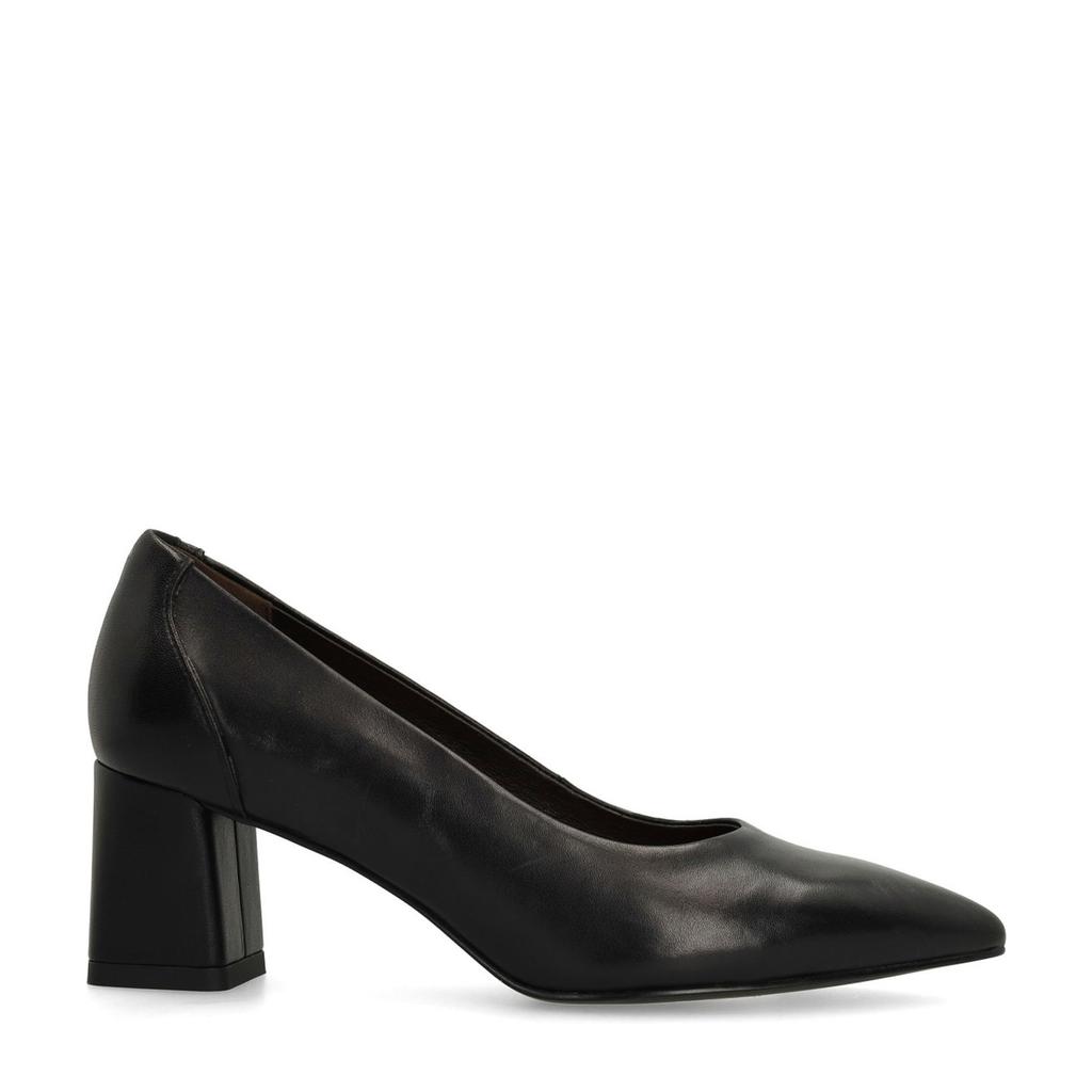 Zwarte dames No Stress leren pumps
