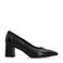 No Stress leren pumps zwart
