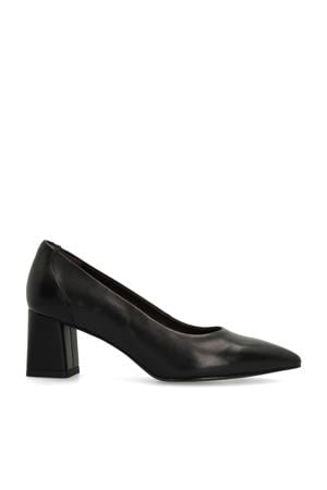 leren pumps zwart