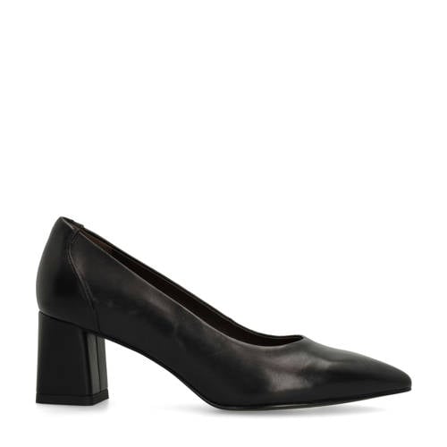 No Stress leren pumps zwart afbeelding