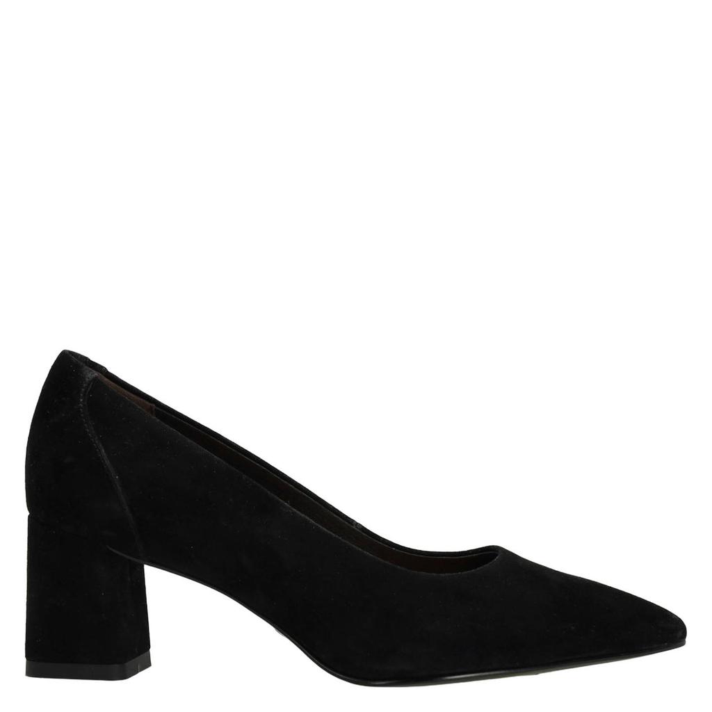 Zwarte dames No Stress suède pumps