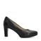 No Stress leren pumps donkerblauw