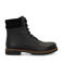 Manfield leren veterboot zwart
