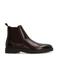Manfield leren chelsea boots bruin