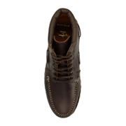 thumbnail: Manfield leren veterboots donkerbruin