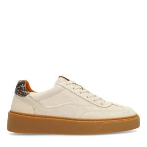 suède sneakers ecru
