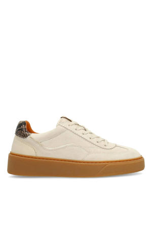 suède sneakers ecru