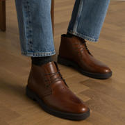 thumbnail: Manfield lern veterboots bruin