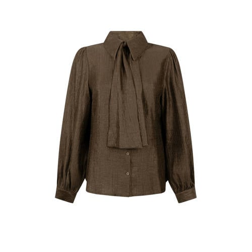 Aaiko satijnen blouse afbeelding