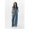 OBJECT wide leg jeans light blue denim