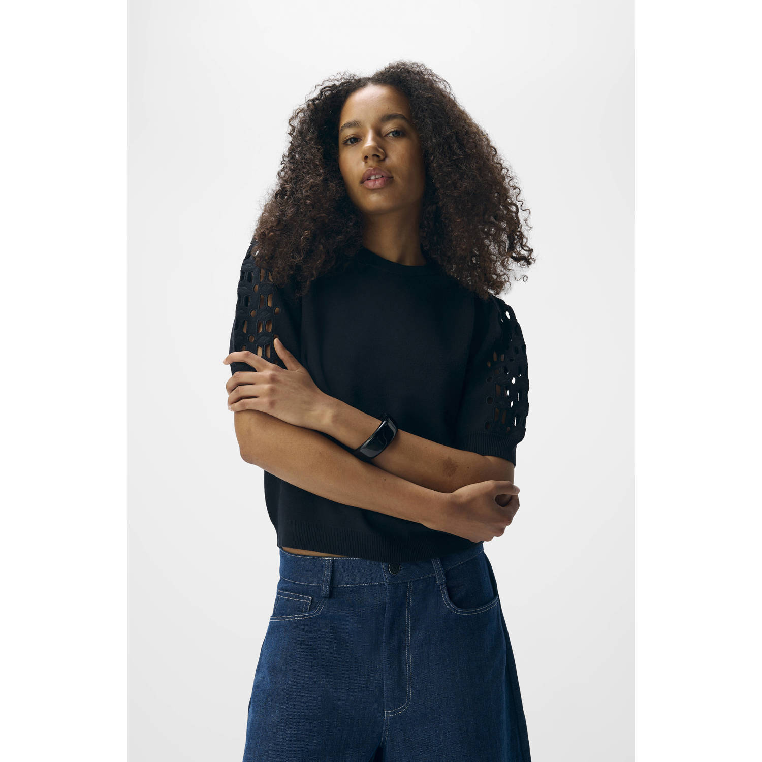 OBJECT top zwart