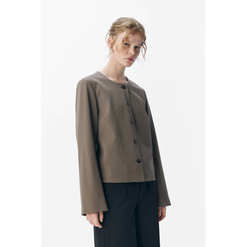 OBJECT jasje taupe afbeelding