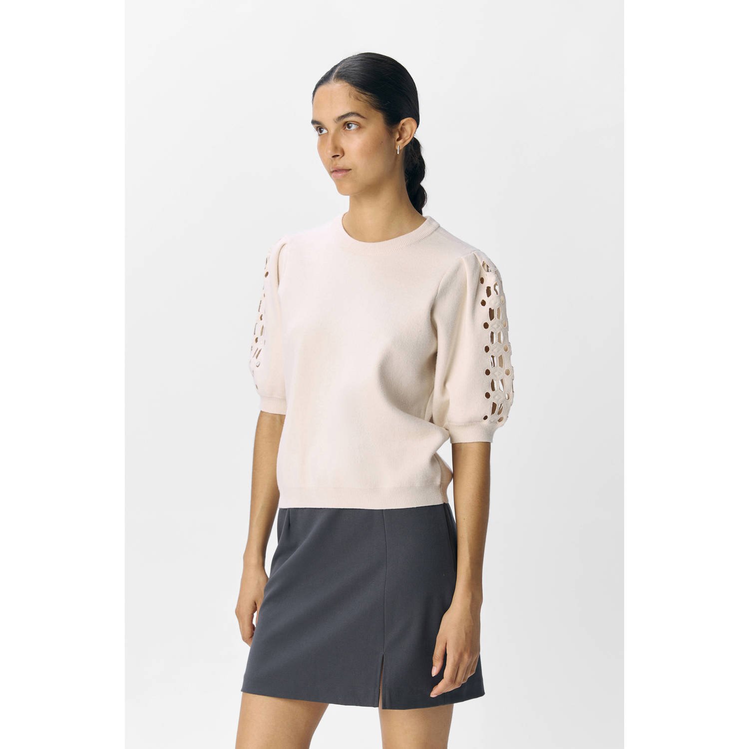 OBJECT top ecru