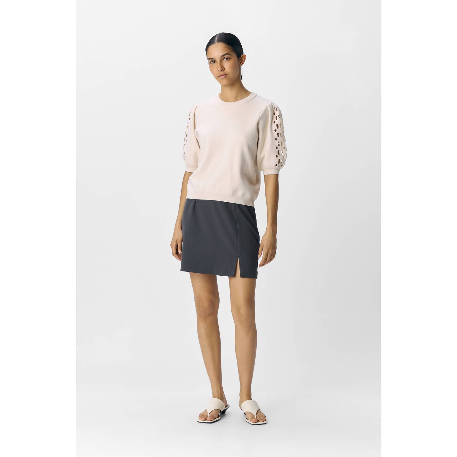 OBJECT top ecru