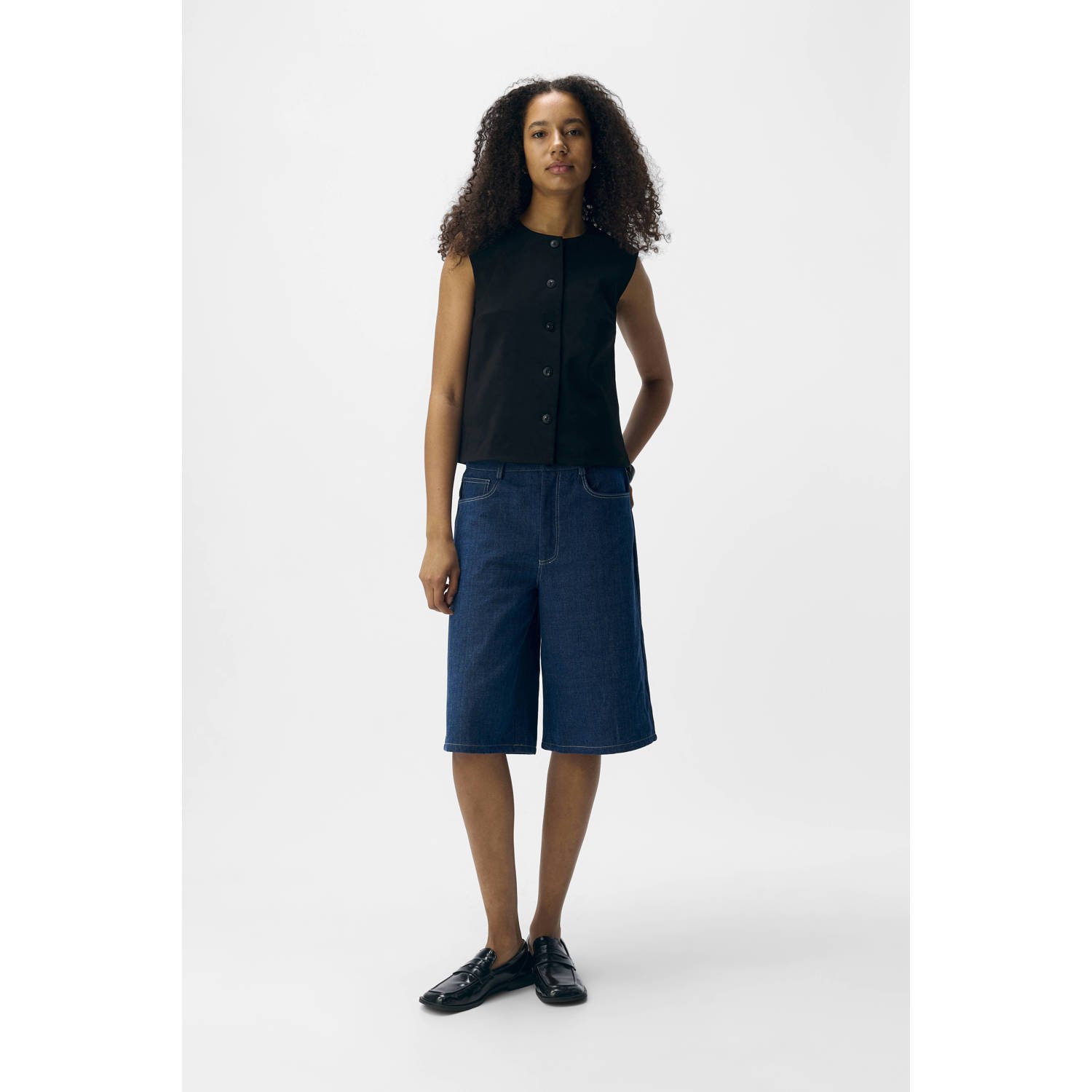 OBJECT gilet zwart