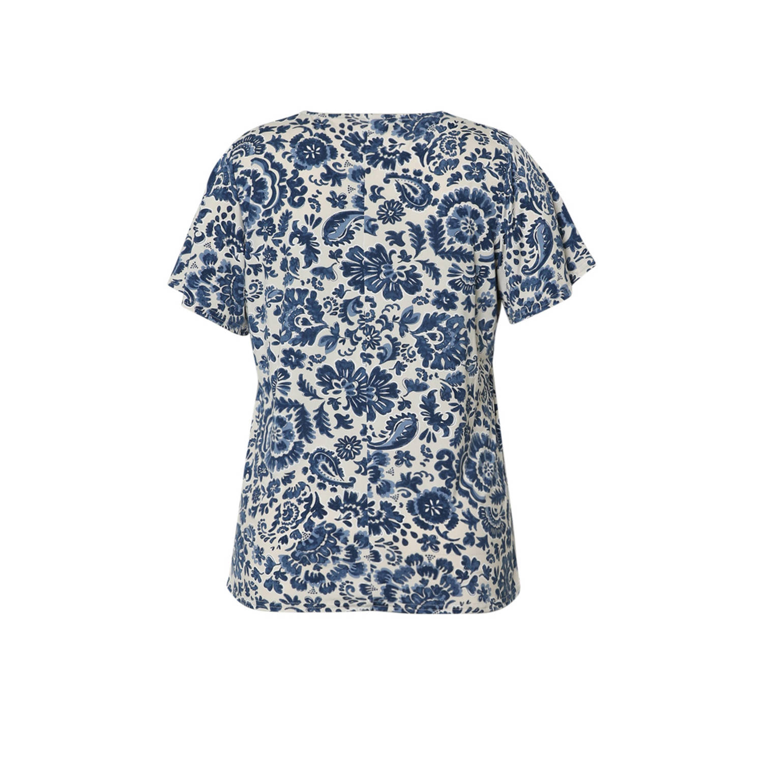 Paprika top blauw
