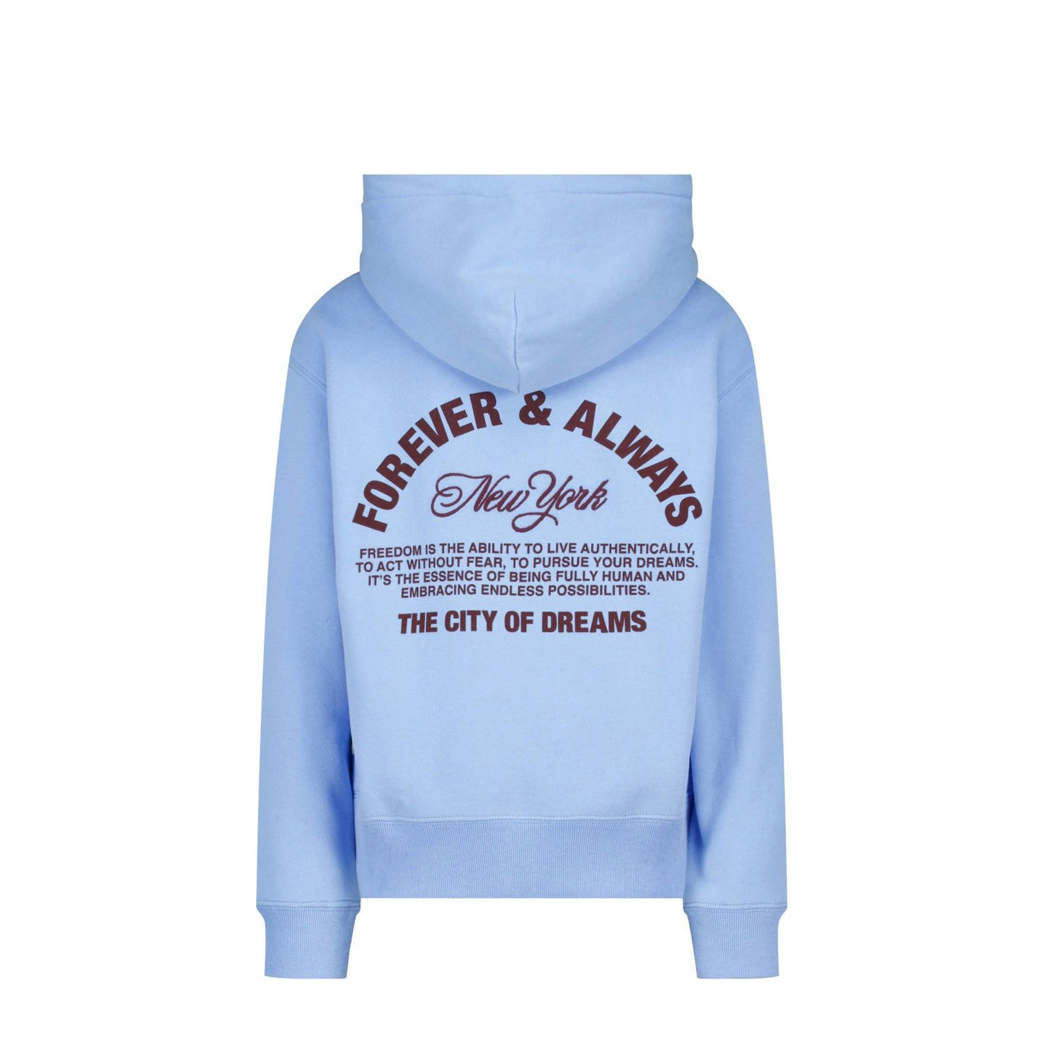 America Today hoodie blauw