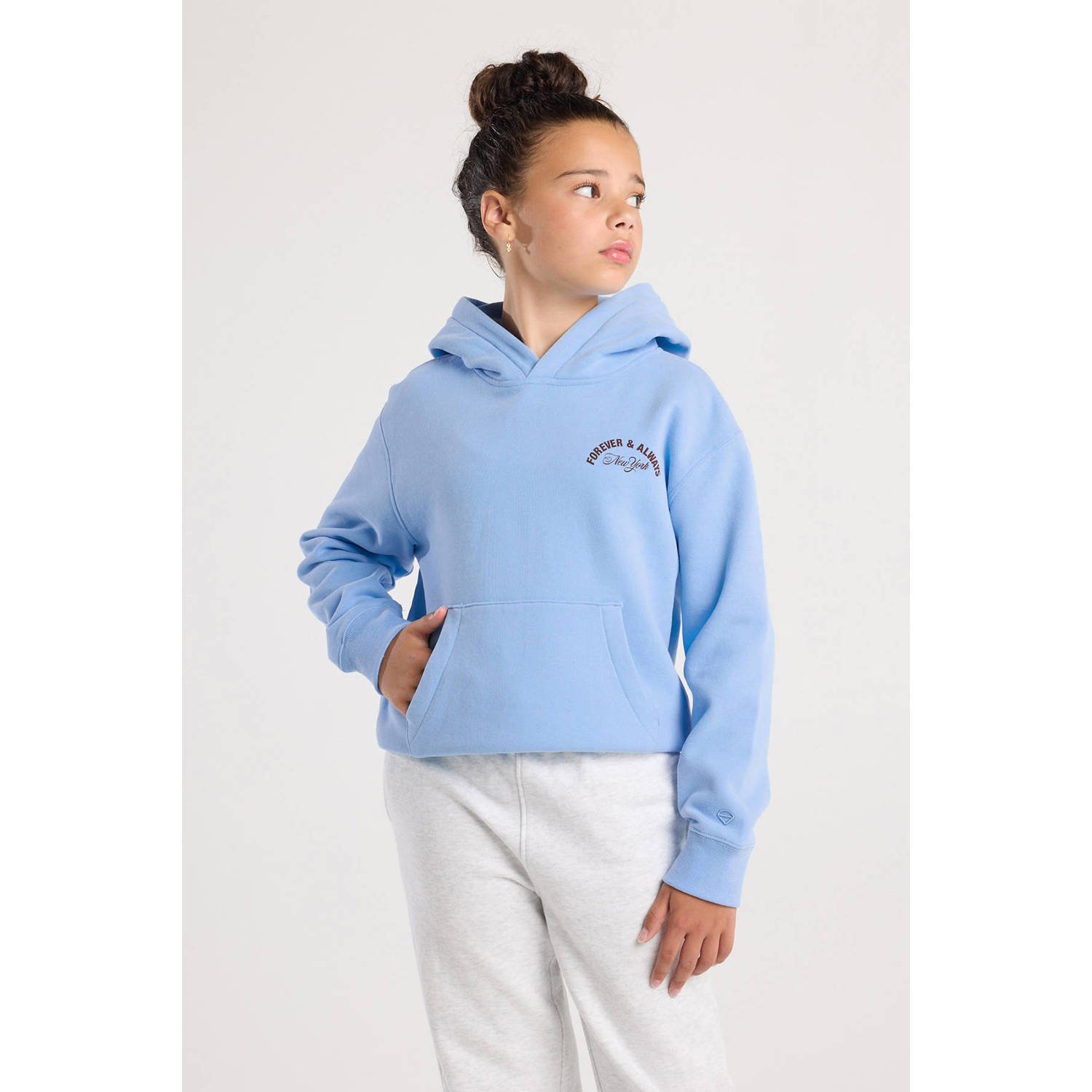 America Today hoodie blauw