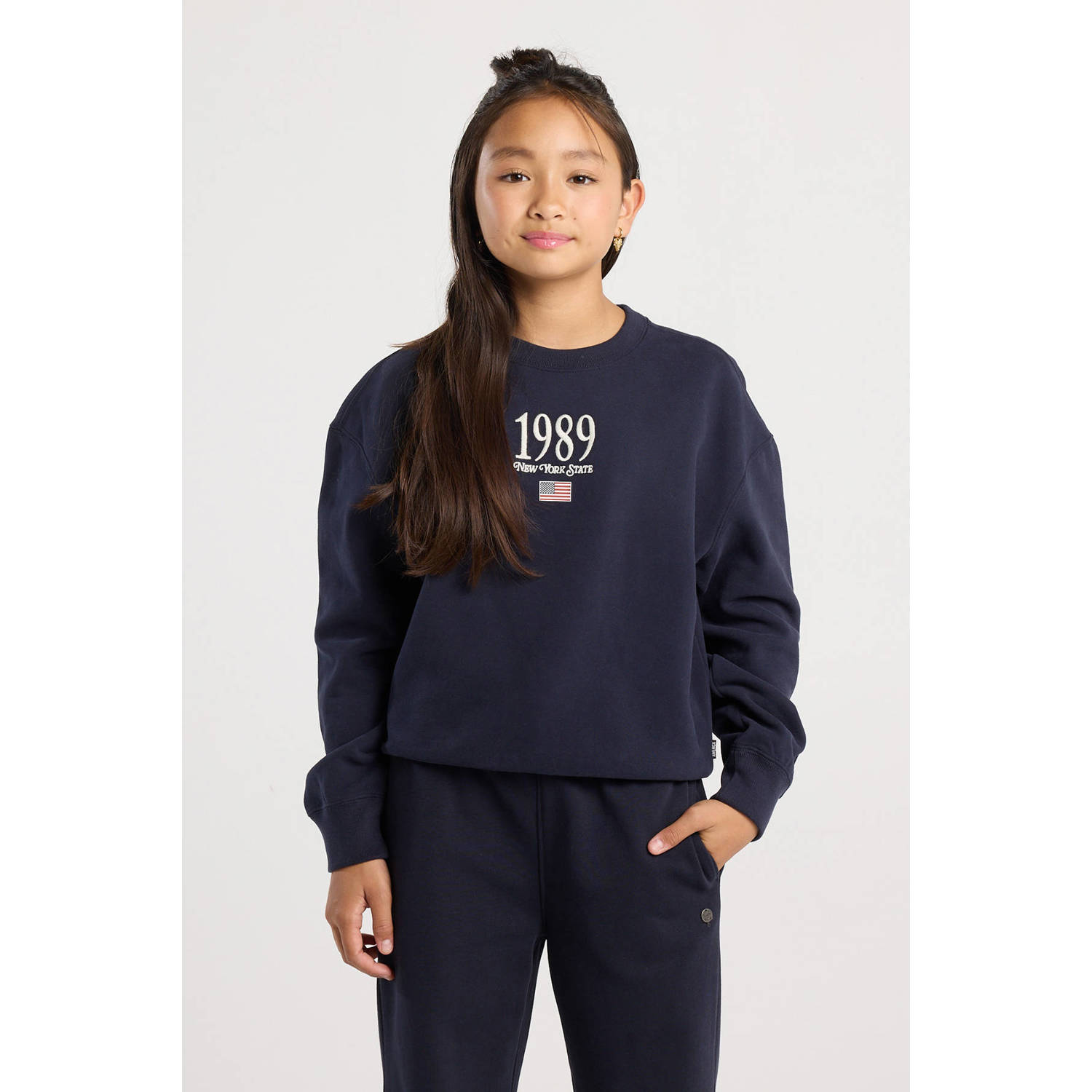 America Today sweater blauw