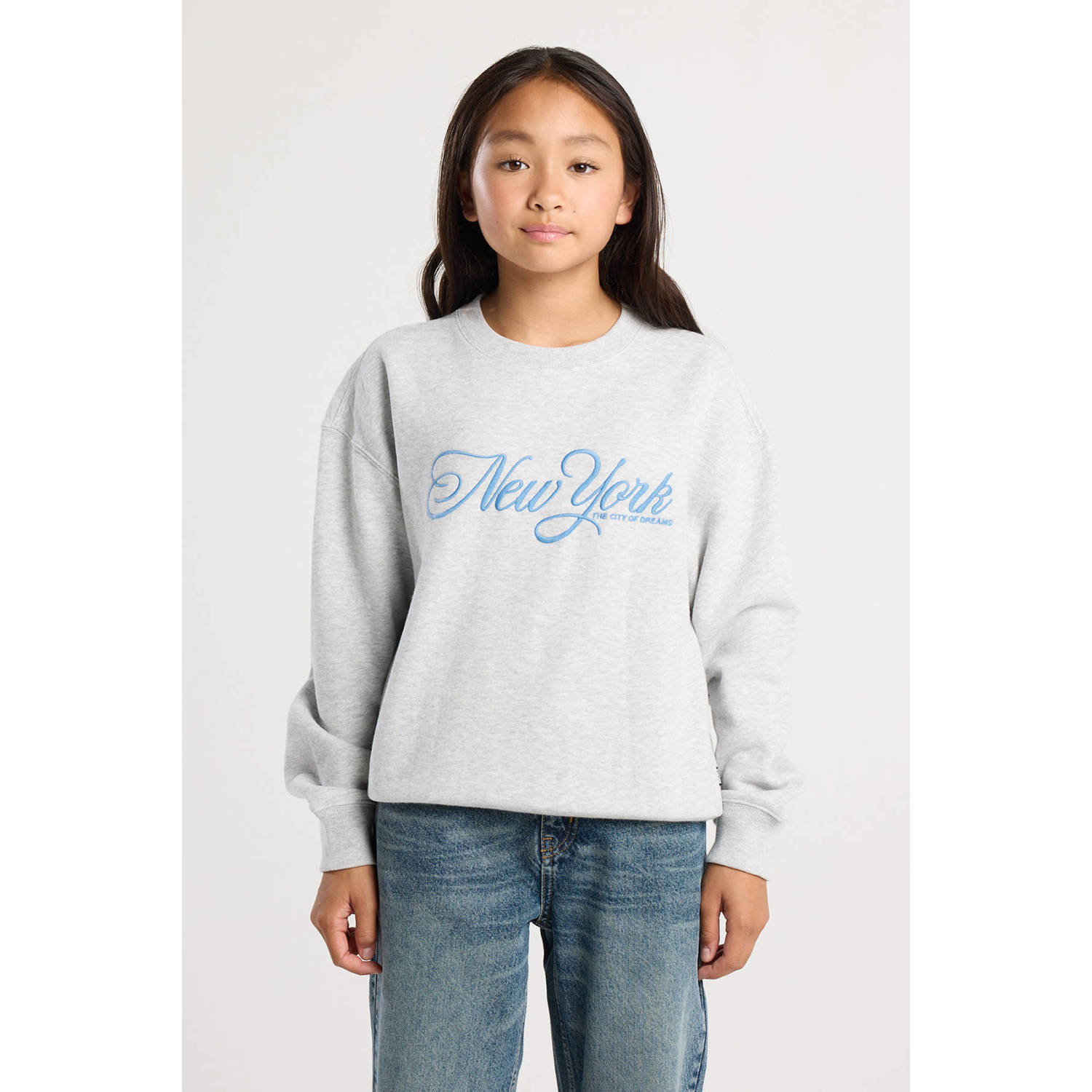 America Today sweater grijs