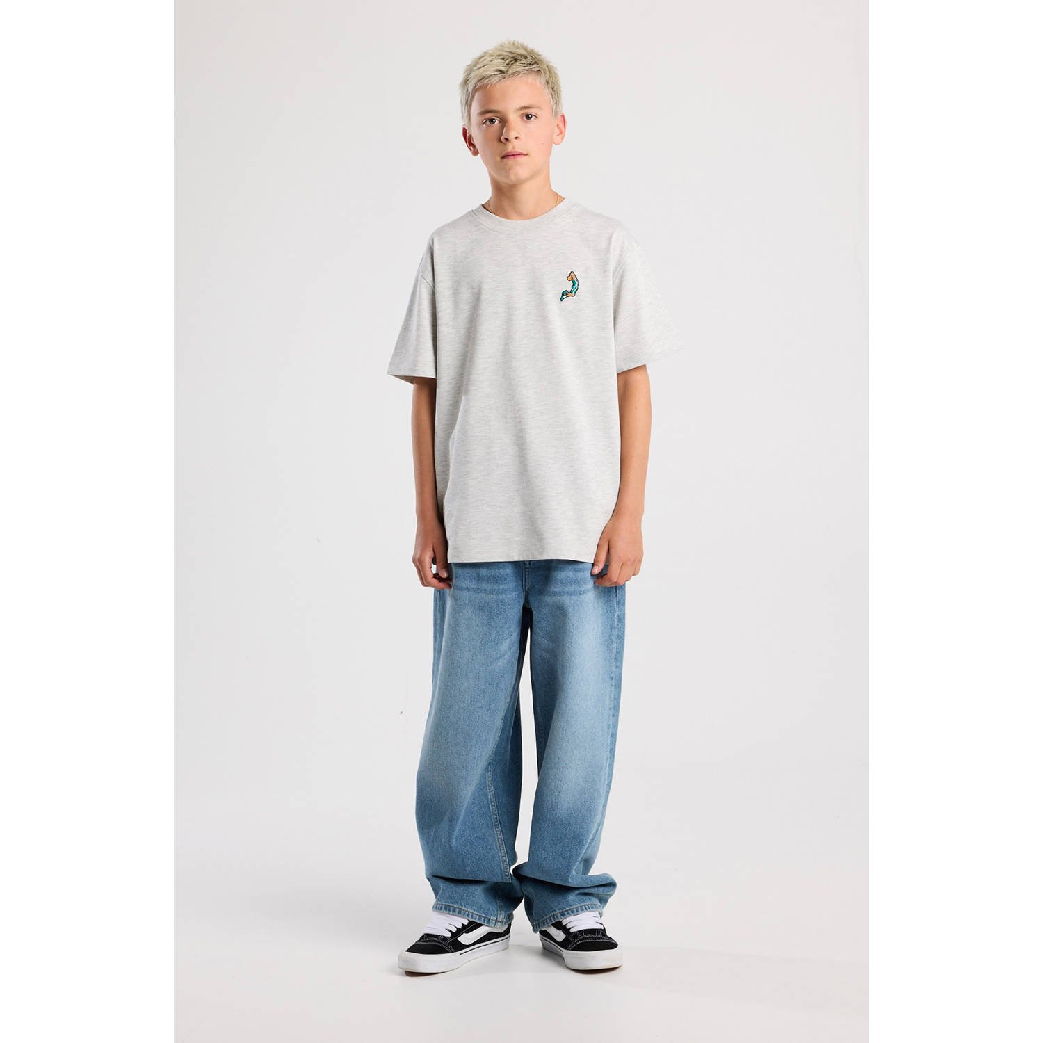 America Today T-shirt grijs