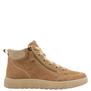  comfort suède sneakers cognac