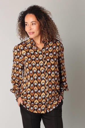 blouse camel