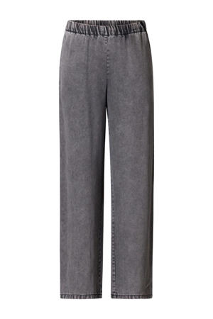 wide leg jeans grey denim
