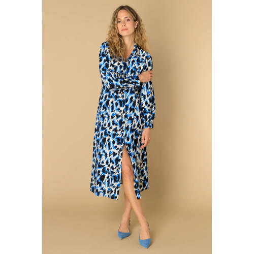 Ivy Beau blousejurk blauw afbeelding