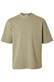 thumbnail: Selected loose fit T-shirt SLHLOOSEOSCAR groen