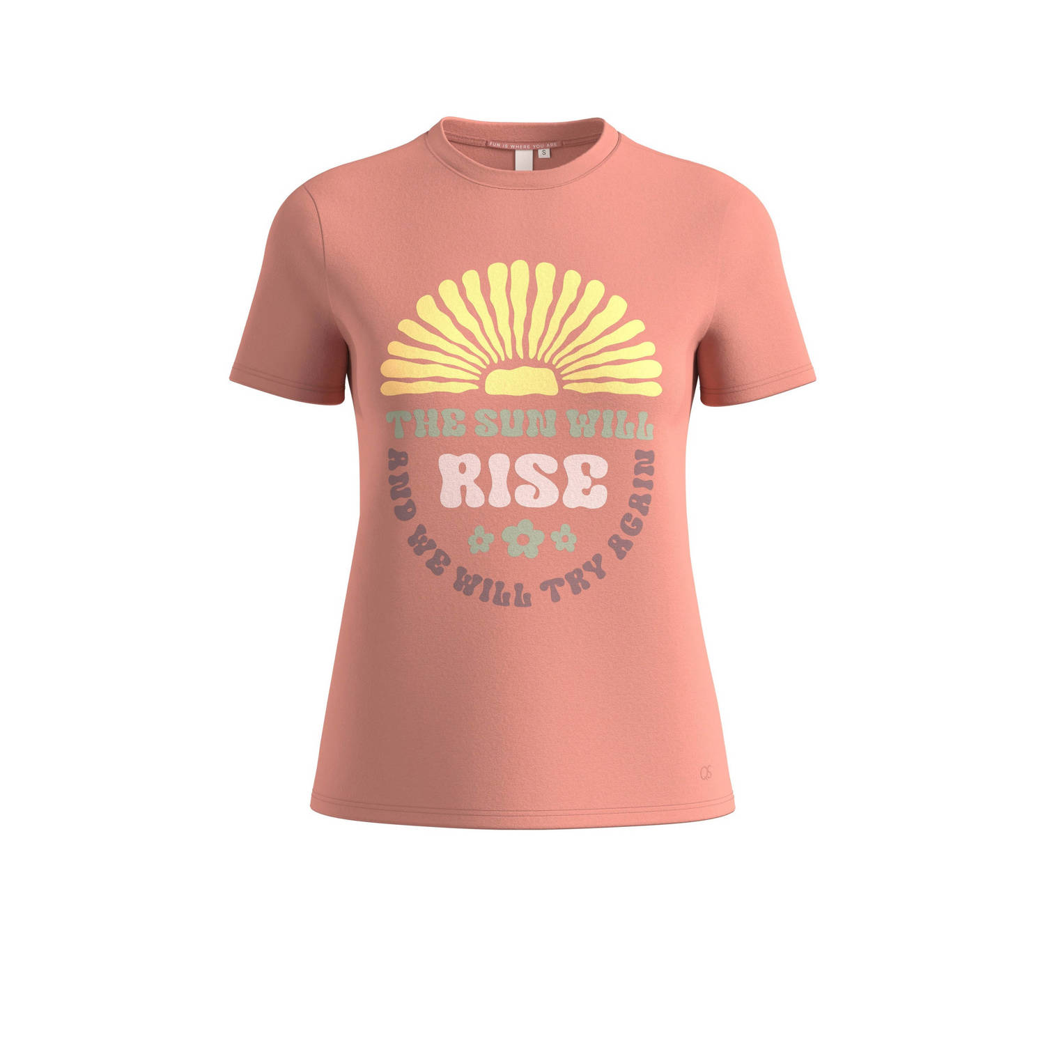 Q S by s.Oliver T-shirt oudroze