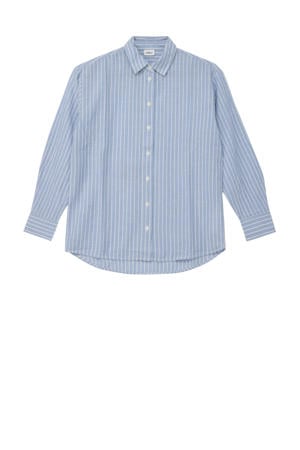 blouse blauw